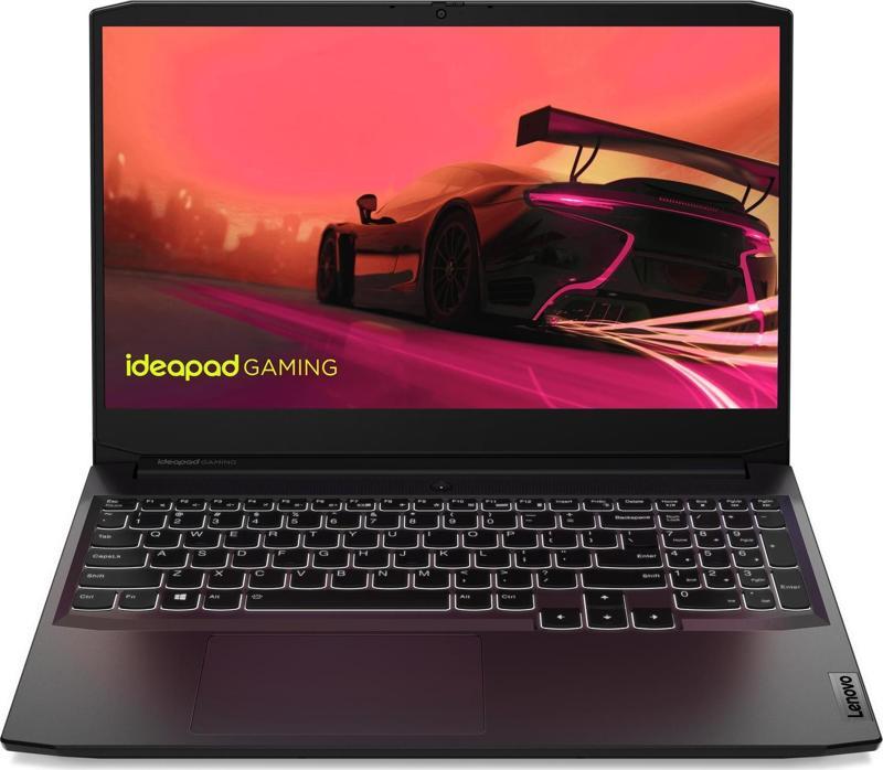 Ideapad Gaming 3 AMD Ryzen 5 5500H 8GB 512GB SSD 4GB RTX2050 15.6" FHD 144hz Freedos 82K202BRTX