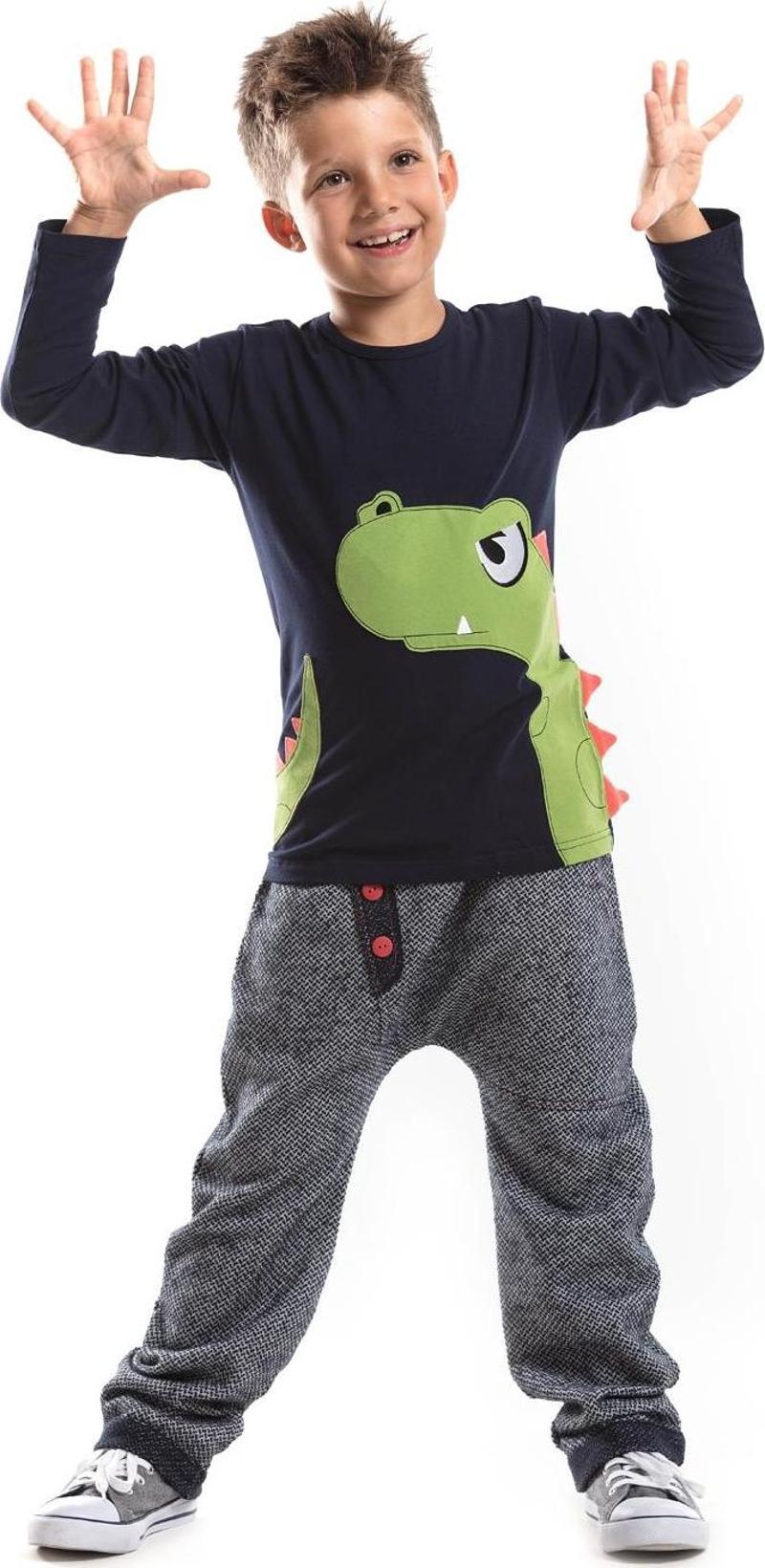 Dino Moe Erkek Çocuk T-shirt Pantolon Takım