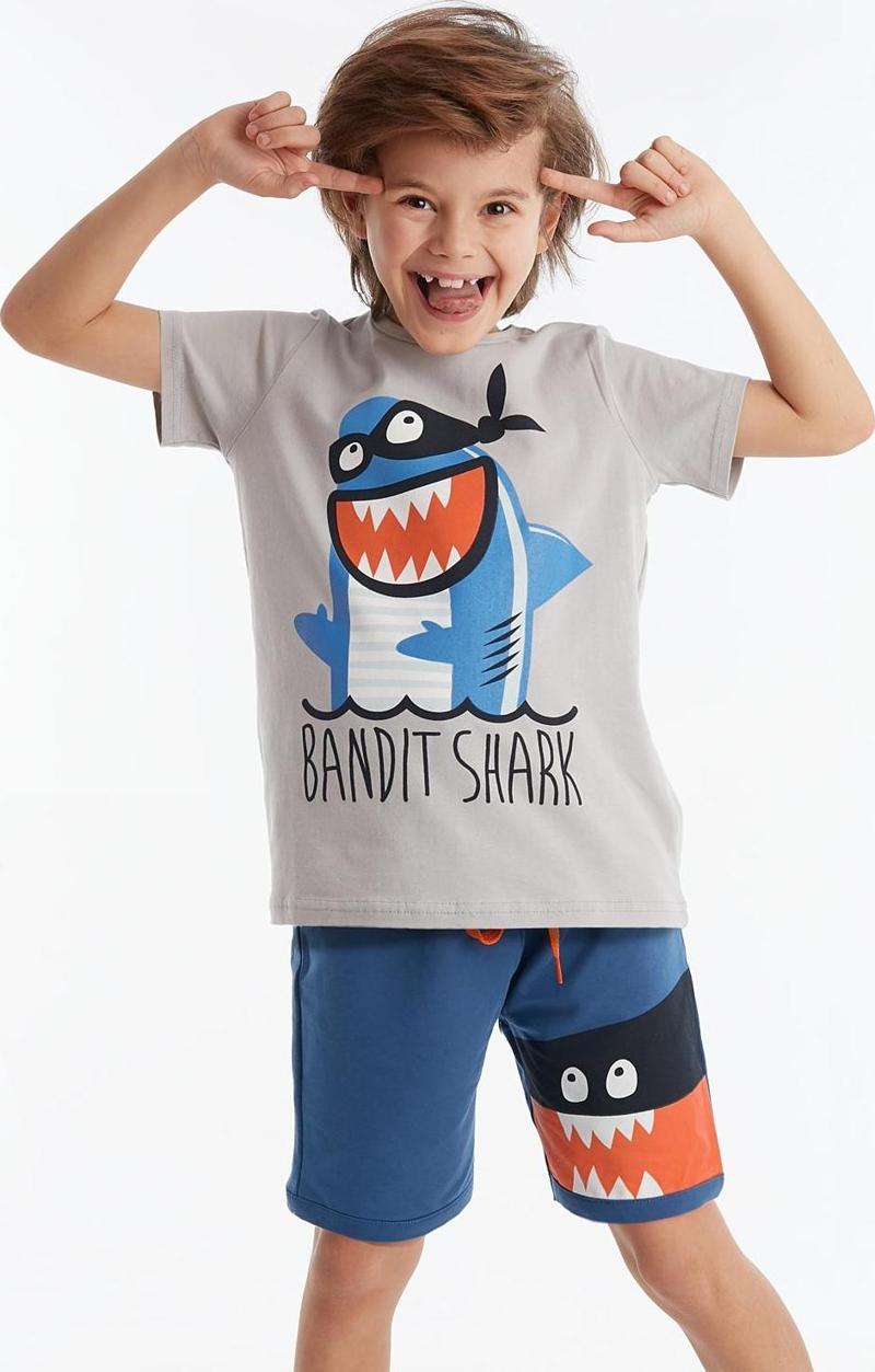 Bandit Shark Erkek Çocuk T-shirt Şort Takım