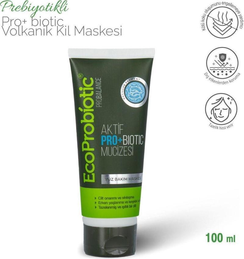 Mucize Pro Volkanik Kil Maskesi Gözenek Sıkılaştırıcı Etki 100 ml