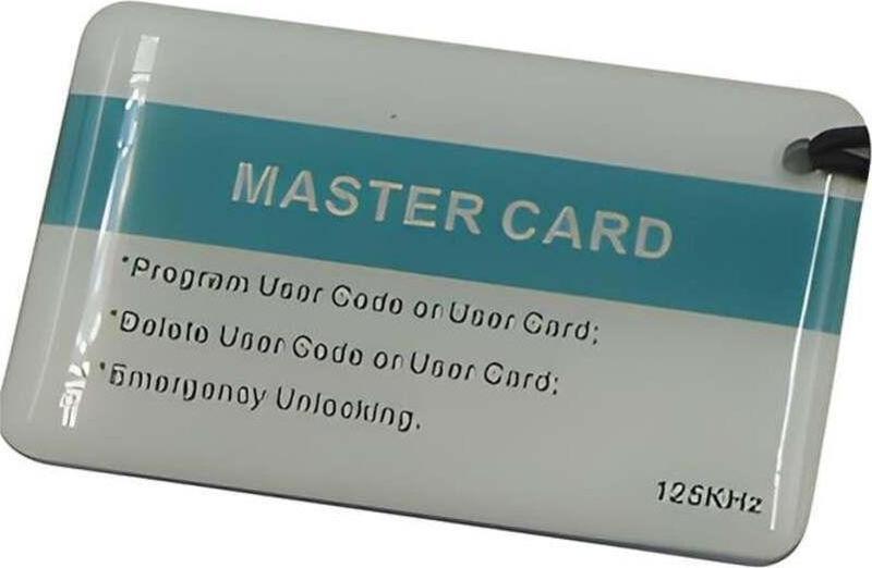 Şifreli Kabin Kilidi Master Kart