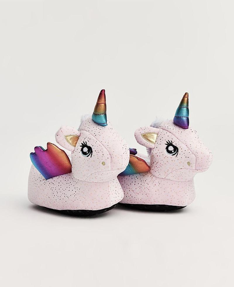 Unıssa - Unicorn Figürlü Hayvanlı Çocuk Panduf