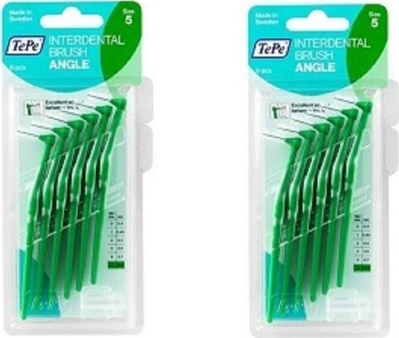 Angle Saplı Arayüz Fırçası 6 Lı Yeşil 0,8 Mm | 2 Adet