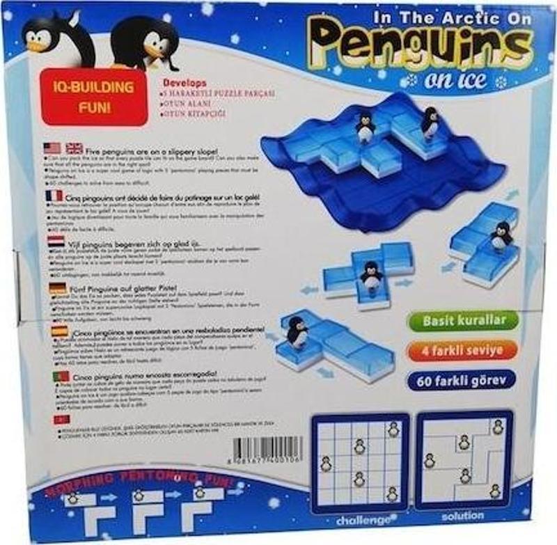 Hobi Penguins On İce Zeka Kutu Oyunu HED 44