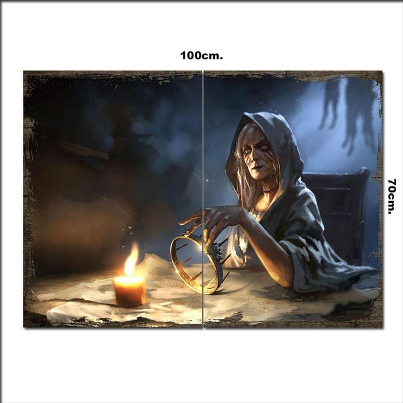 Ahşap Tablo Got Buz Ve Ateşin Şarkısı 70*100Cm
