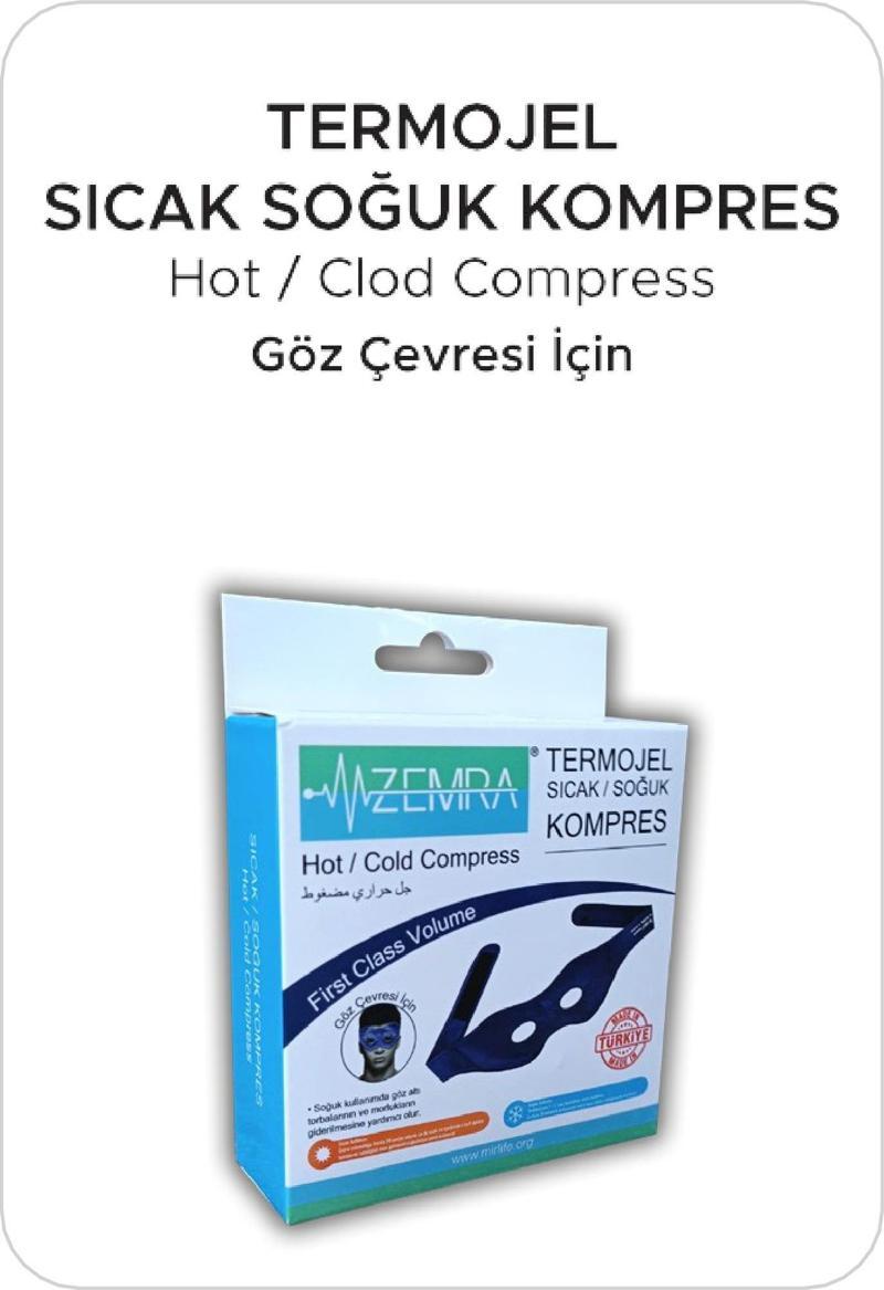 Göz ve Çevresi Için Termojel - Sıcak Soğuk Kompres - Kumaş Buz Jel