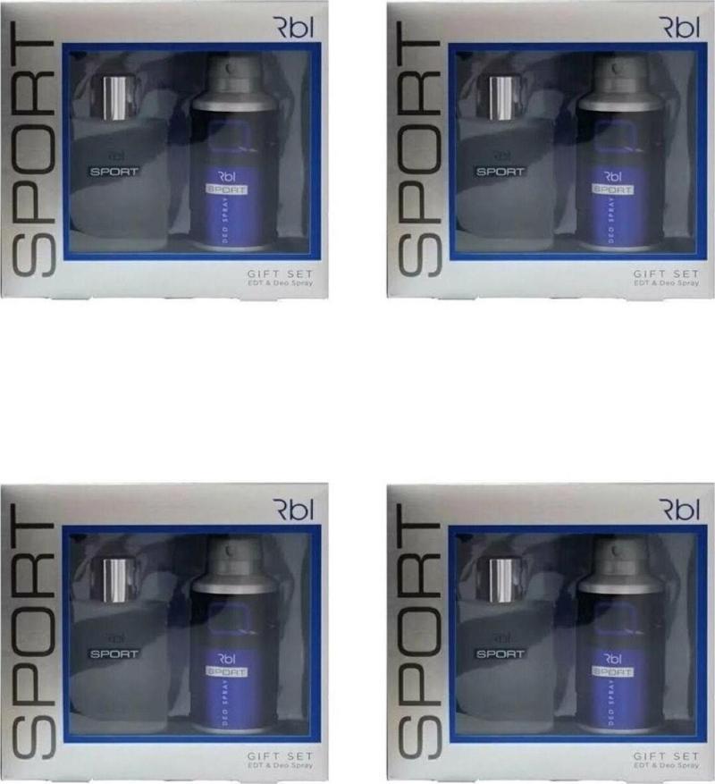 Sport Gift Set Parfüm 50ml &deo 150ml 4 Adet Erkek Edt