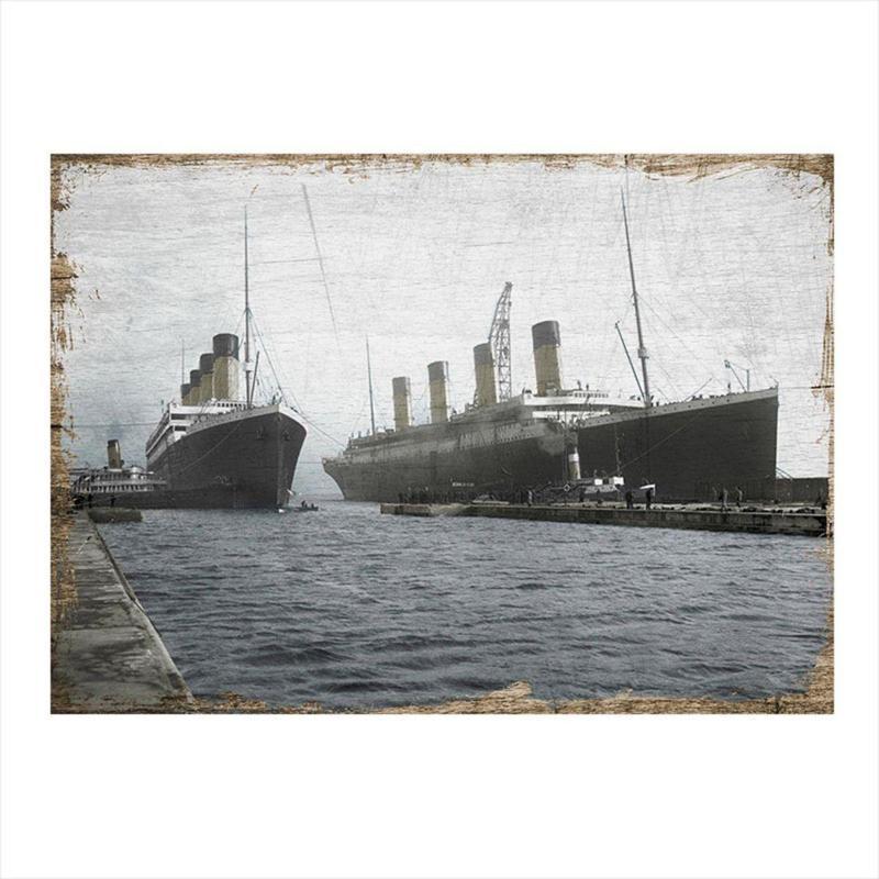 Titanic Gemi Art Mdf Poster 50Cm X 70Cm