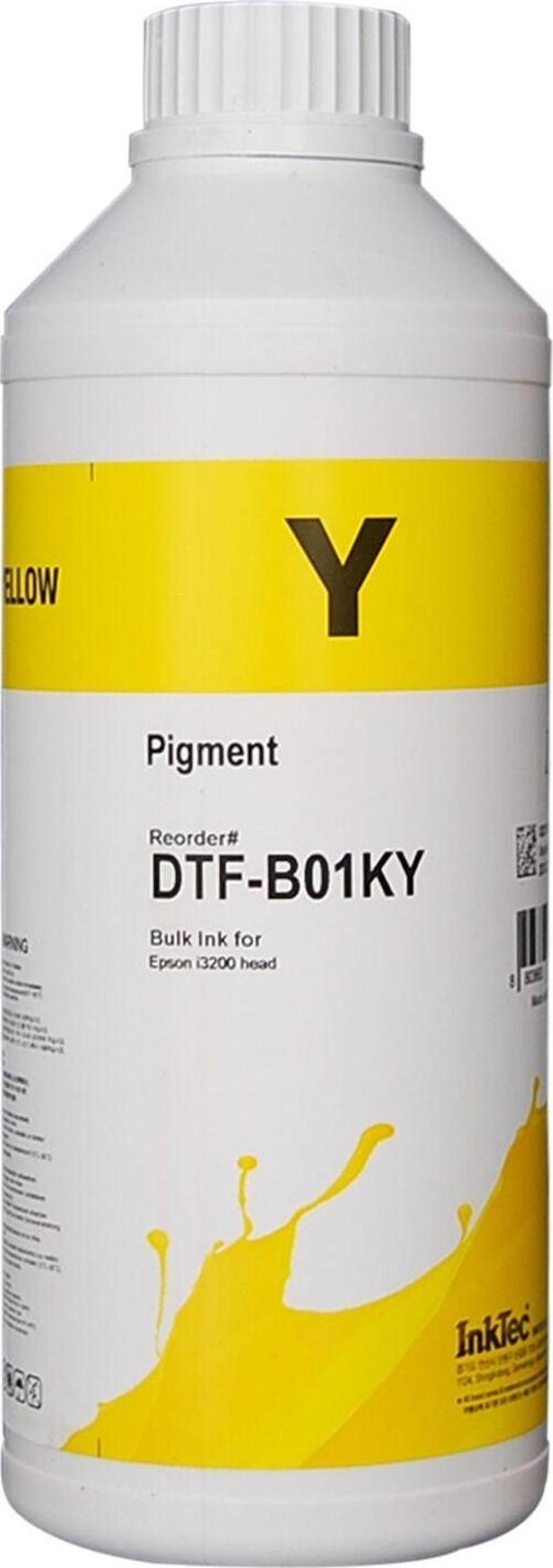 DTF Transfer Baskı Sarı Mürekkep 1000 ML