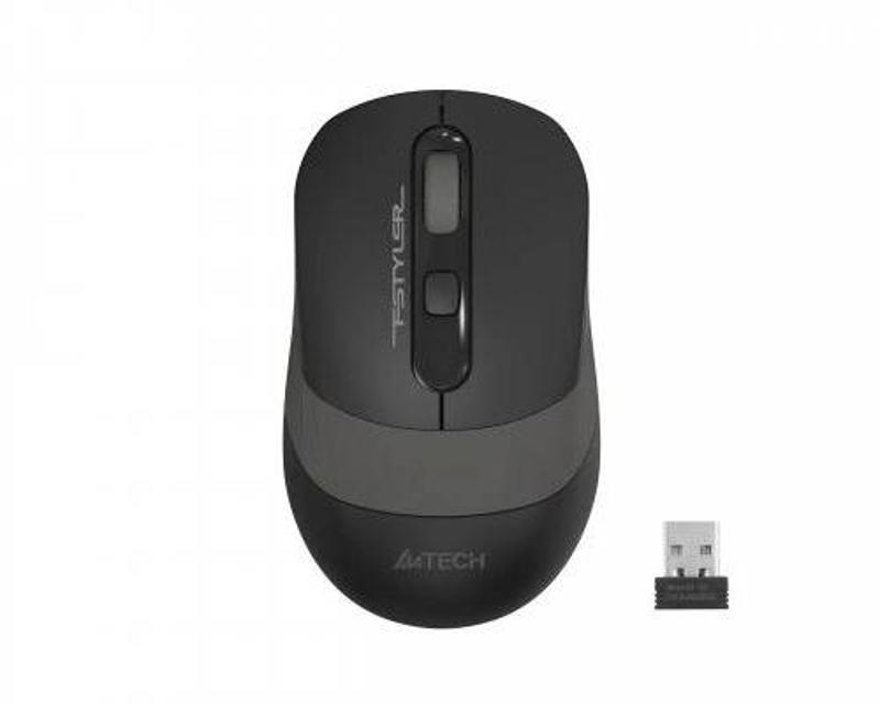 A4 Tech Fg10s (grey) Sılent Fstyler 2,4ghz  Kablosuz Optik Mouse, 10-15metre, 4 Buton, Nano Alıcı