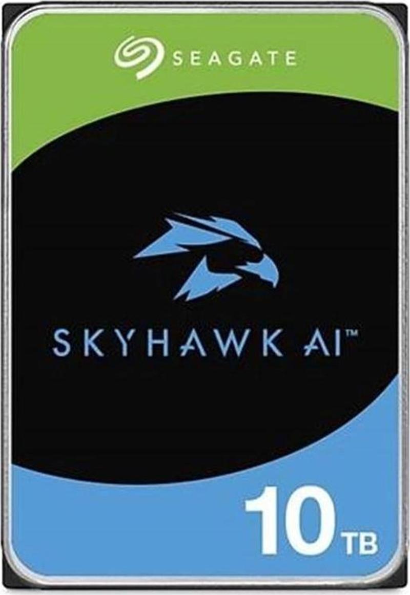 10 Tb Seagate 3.5 Skyhawk Sata 7200rpm 256mb 7/24 Guvenlık St10000ve001 (5 Yıl Resmı Dıst Garantılı)