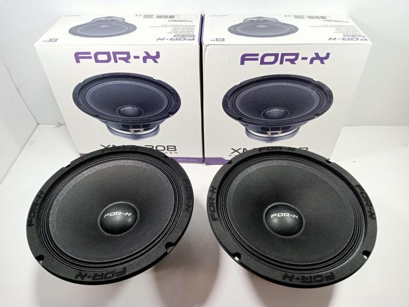 20CM Midrange – For-X 400W 200RMS Midrange Hoparlör – For-X XMD-208 Prof Midrange