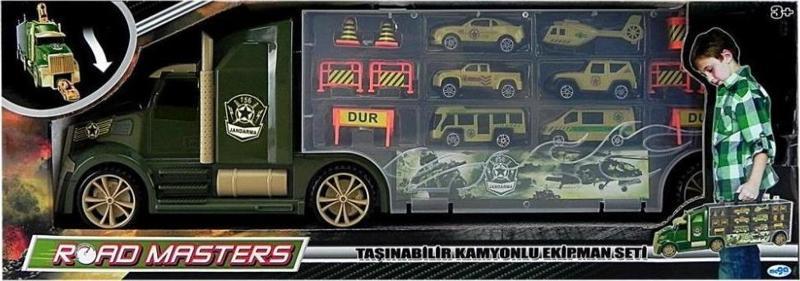 Taşınabilir Kamyonlu Asker Tır Seti - 666-05G