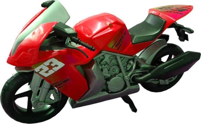 Moto Racing Yarış Motoru  29 cm Kırmızı