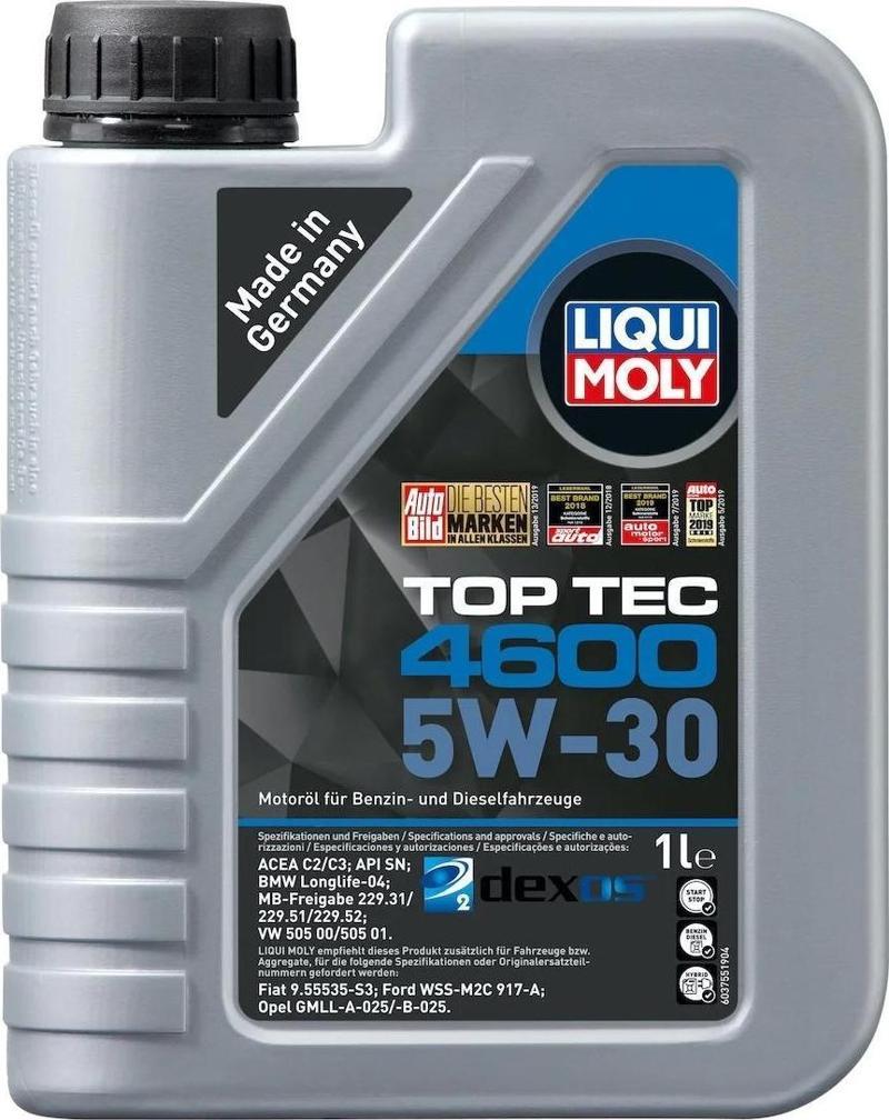 Top Tec 4600 Dexos2 5W-30 1 lt Motor Yağı - 2024