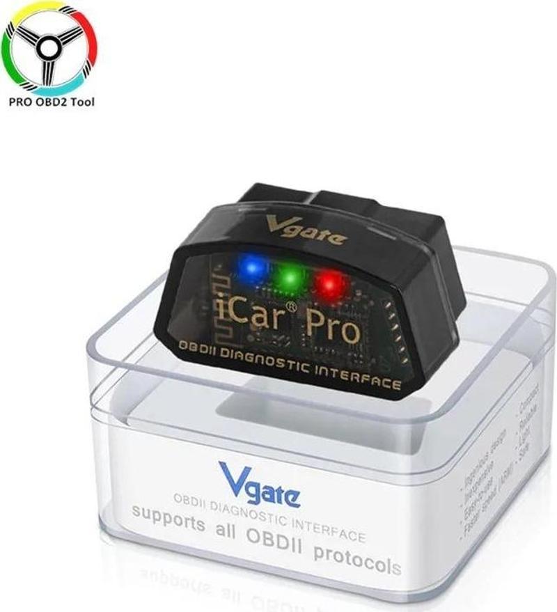 iCar Pro Vgate OBD2 Bluetooth Tarayıcı iOS/Android OBD Adaptörü Araç Kod Okuyucu Tarama Araçları