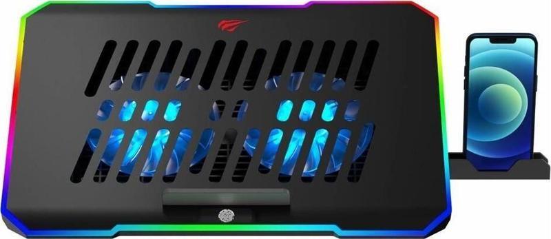 Gamenote F2069 Cooling Pad RGB Gaming Laptop Soğutucu - Ayarlanabilir 2 Büyük Fan 2000RPM