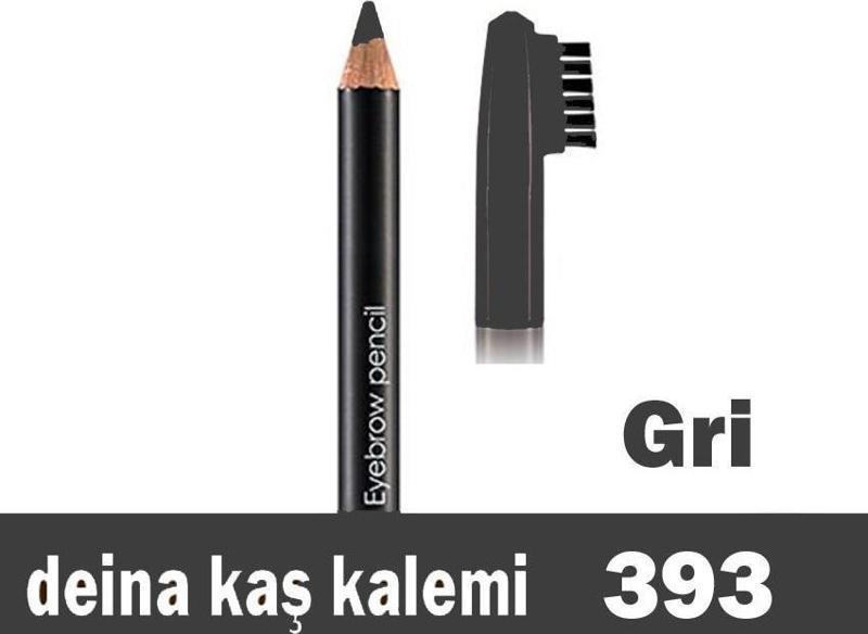 Kaş Kalemi 393 Gri Suya Dayanıklı Akmayan Kaş Kalemi Eyeliner