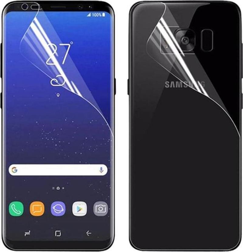 Samsung Galaxy M20 Ön-Arka Darbe Emici HD Ekran Koruyucu Kaplama