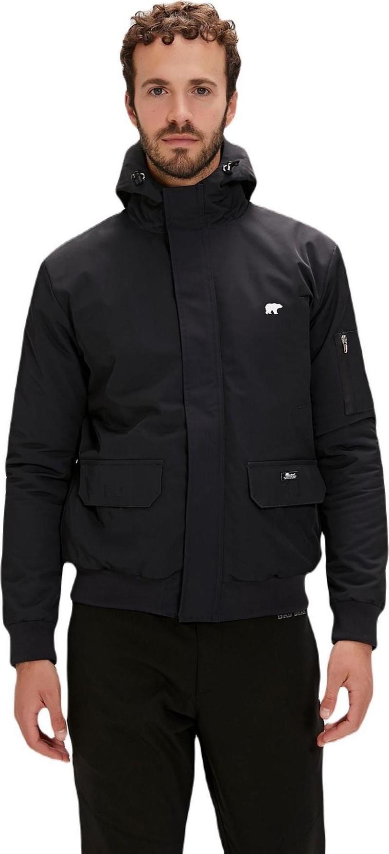 23.02.13.009-C01 Sweat Bomber Erkek Mont