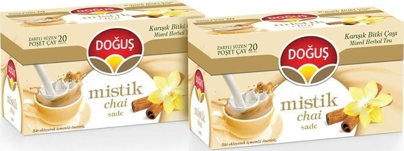 Mistik Chai Poşet Çay 20Li X 2 Adet