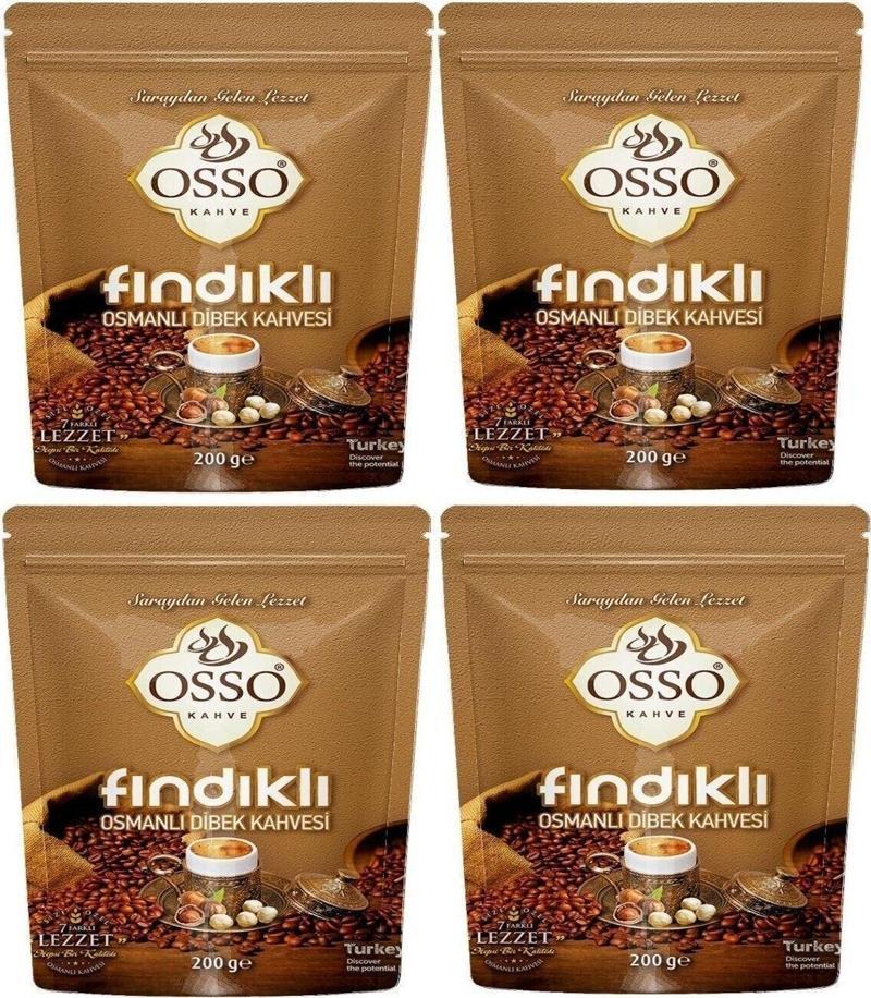 Fındıklı Osmanlı Dibek Kahvesi 4X200Gr