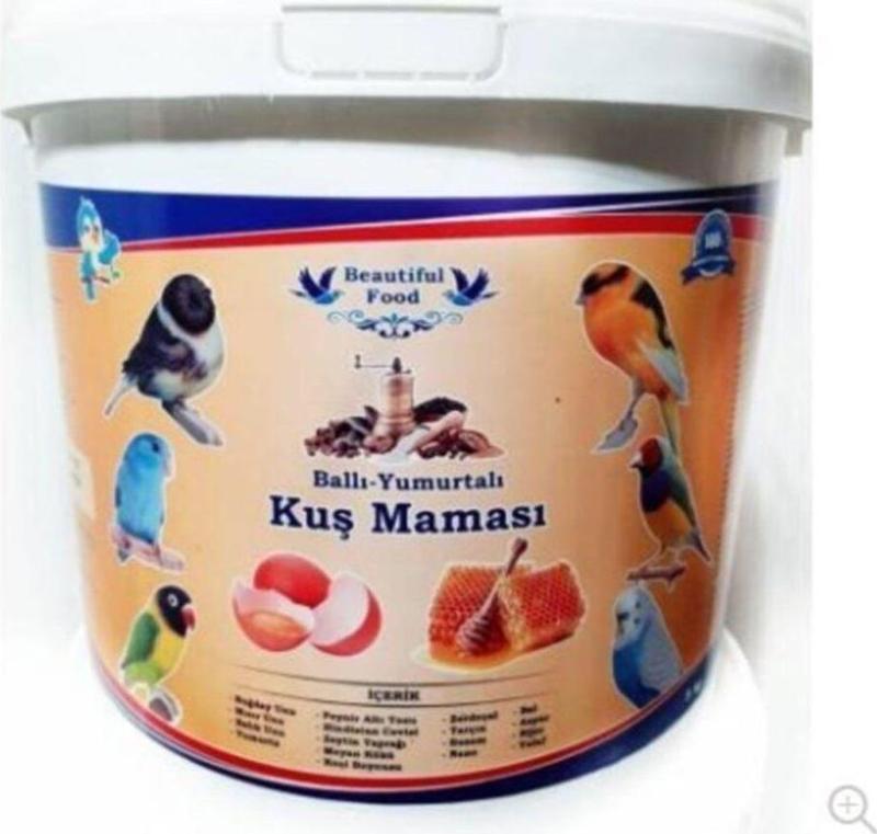 Ballı Yumurtalı Kuş Maması Kuş Yemi 5 Kg.