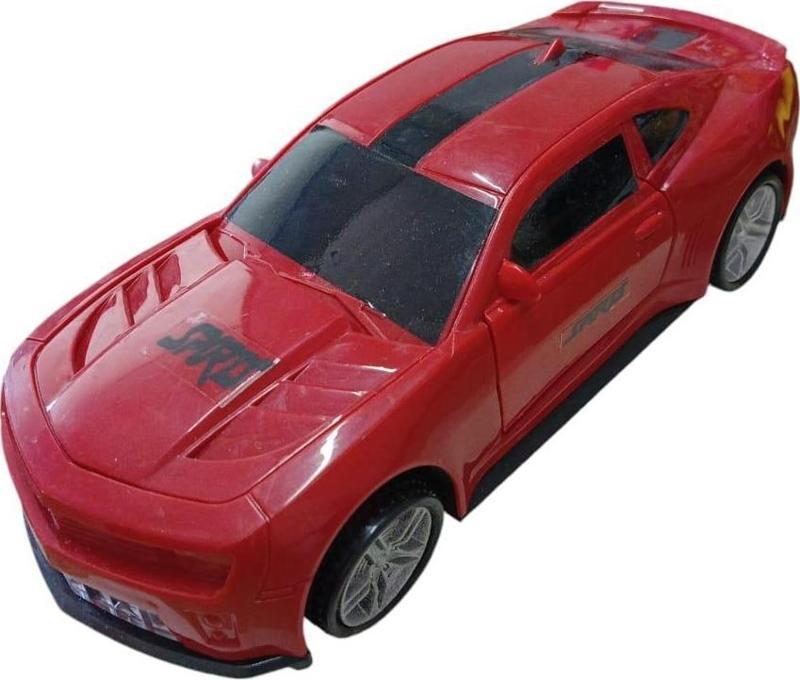 Çarp Dön Işıklı Sesli Camaro KIRMIZI - CMR-063