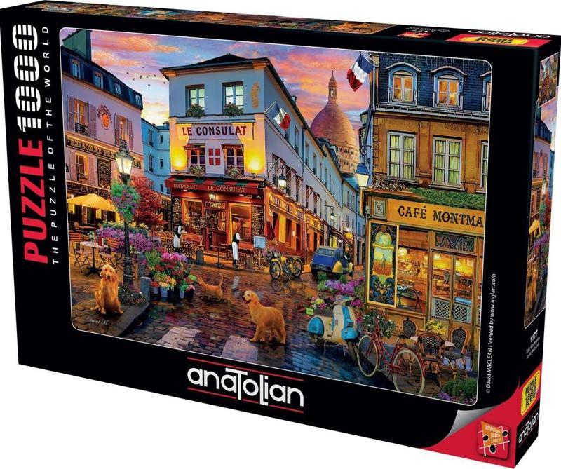 1000 Parçalık Puzzle / Cafe Montmartre - Kod 1177