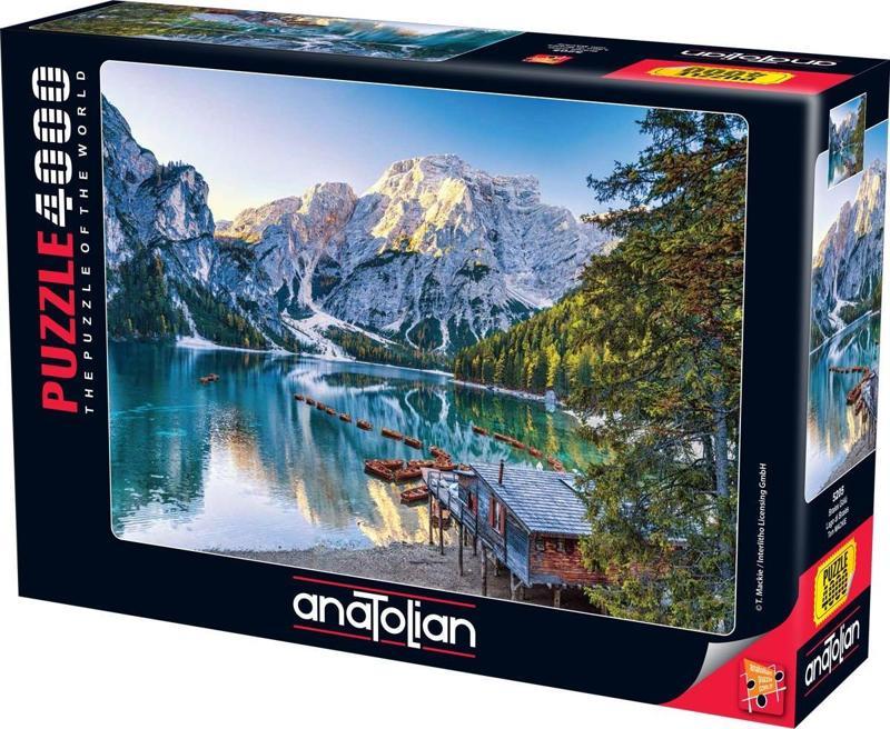 4000 Parçalık Puzzle / Braies Gölü - Kod 5205