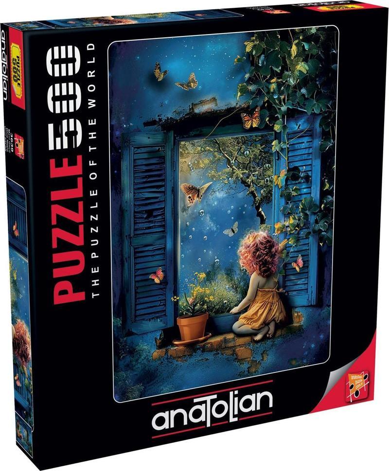 500 Parçalık Puzzle / Mavi Gece - Kod 3639