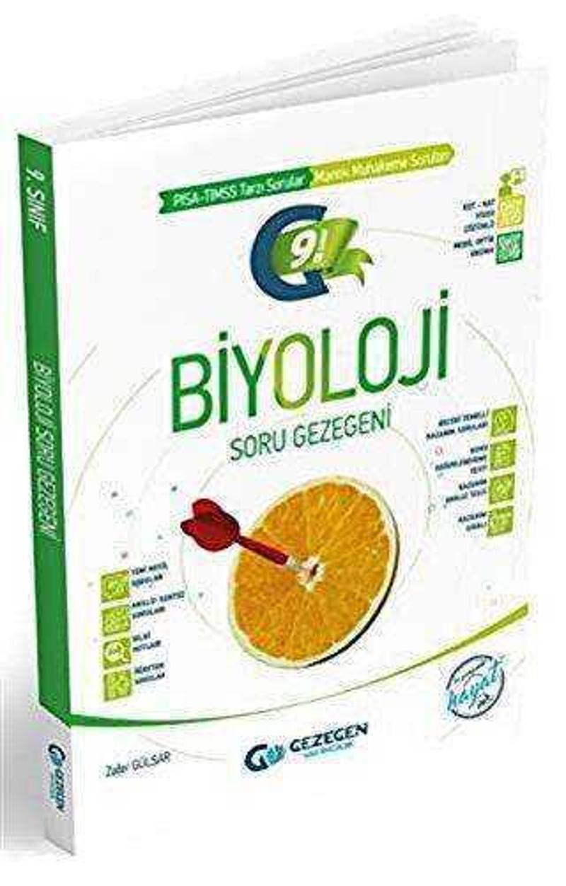 9. Sınıf Biyoloji Soru Gezegeni Gezegen Yayıncılık