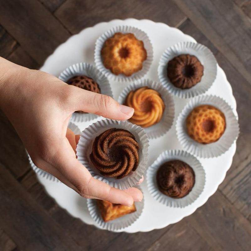 Mini Bundt Şekilleri Kalıbı (85677)