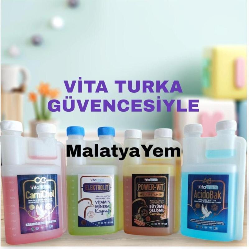 4 Lü Profesyonel Kanatlı Bakım Seti - Güvercin - Tavuk