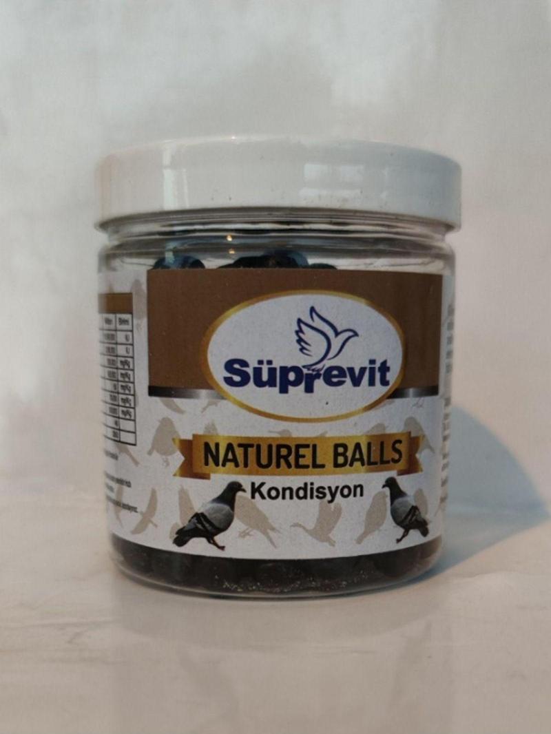 3 Kutu Naturel Balls Güvercin Kondisyon - Yavru Güvercin Hapı 450Gr