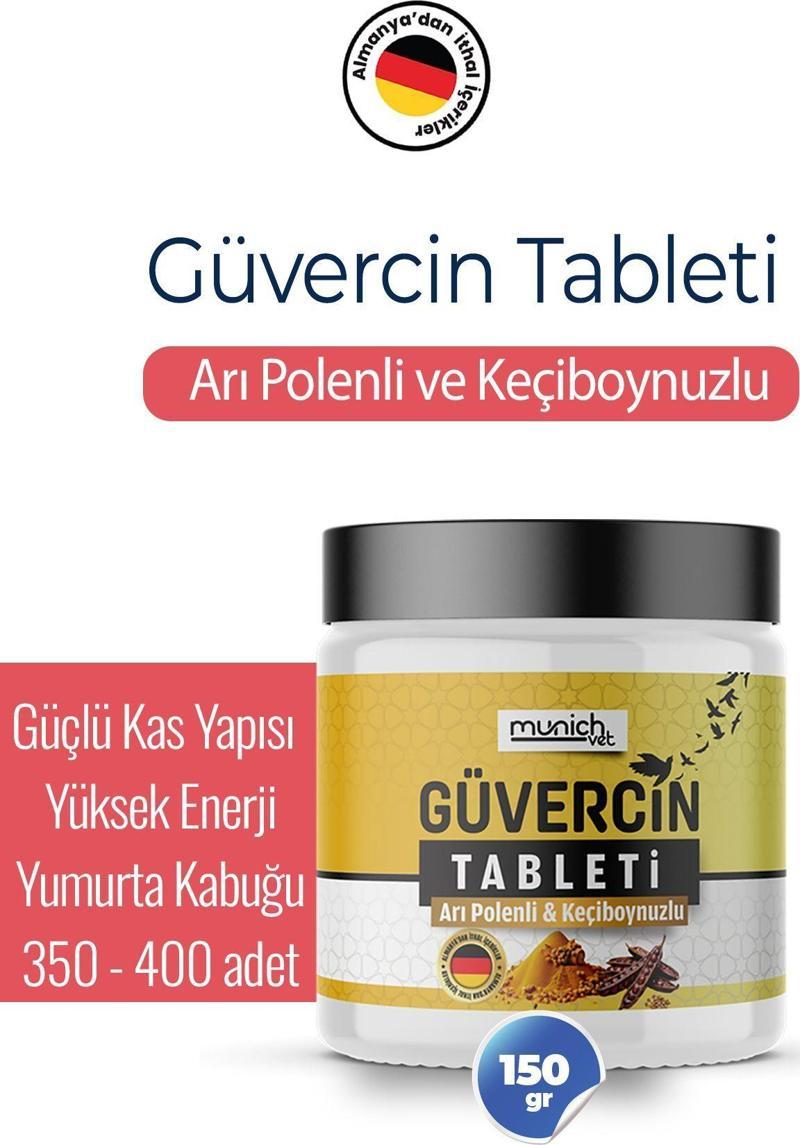 Güvercin Tableti Arı Polenli Keçiboynuzlu (350-400 adet)