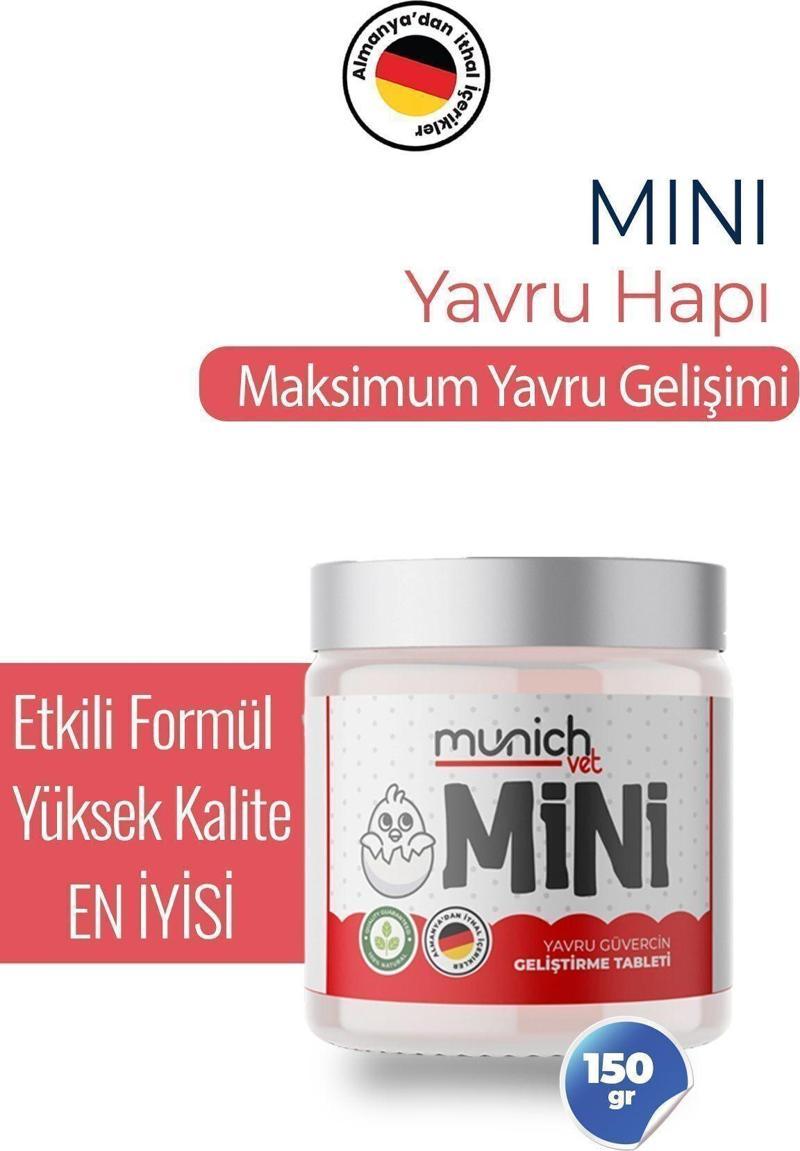 Mını Yavru Büyüme Ve Gelişme Hapı 150gr(ÖZEL KAPLAMALI)