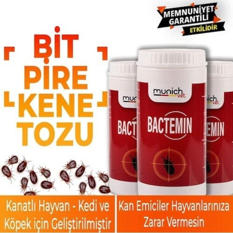 Bactemin Akarsid Doğal Kanatlı Bit Kene Parazit Tozu 500 Gr