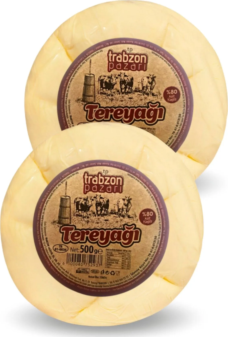 Trabzon Yöresel Tonya Tereyağı 2x500 gr