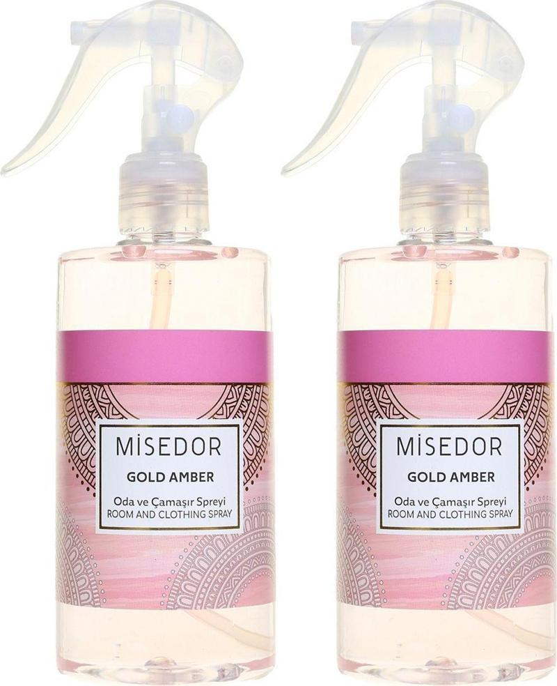 2 Li Set Gold Amber Oda Kokusu 330 Ml