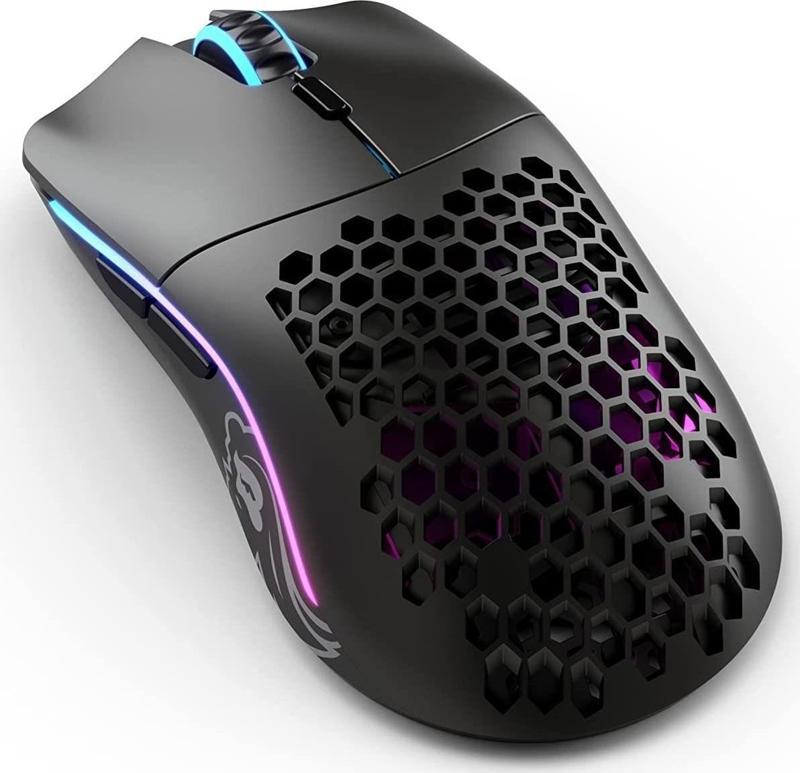 Model O Kablosuz Mat Siyah RGB Oyuncu Mouse GLO-MS-OW-MB