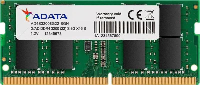 16GB DDR4 3200Mhz SODIMM AD4S320016G22-SGN Notebook Ram