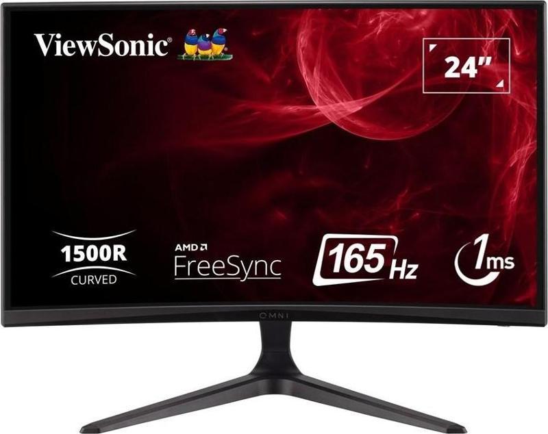 23.8" VX2418C FULLHD 1MS 165HZ 2XHDMI DP FREESYNC PREMIUM CURVE GAMING MONITOR