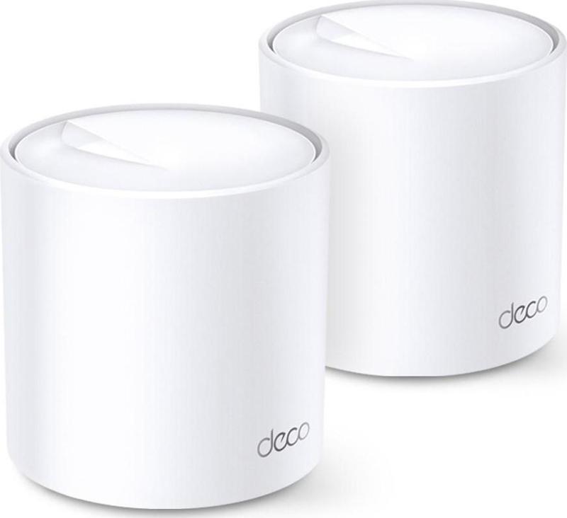 Deco X20 AX 1800 Mbps Tüm Ev Mesh Wi-Fi 6 Sistemi (2’lİ Paket)