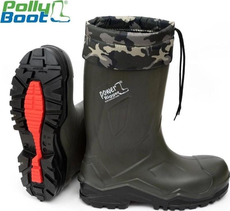 Polly Boot Power Rigger 601 Içi Yünlü Boğazlı Çizme