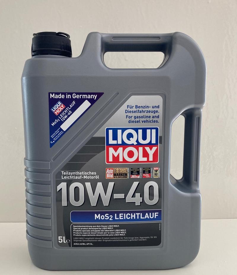 LIQUI MOLY MOS2 LEICHTLUAF 10W-40 5 LİTRE MOTOR YAĞI