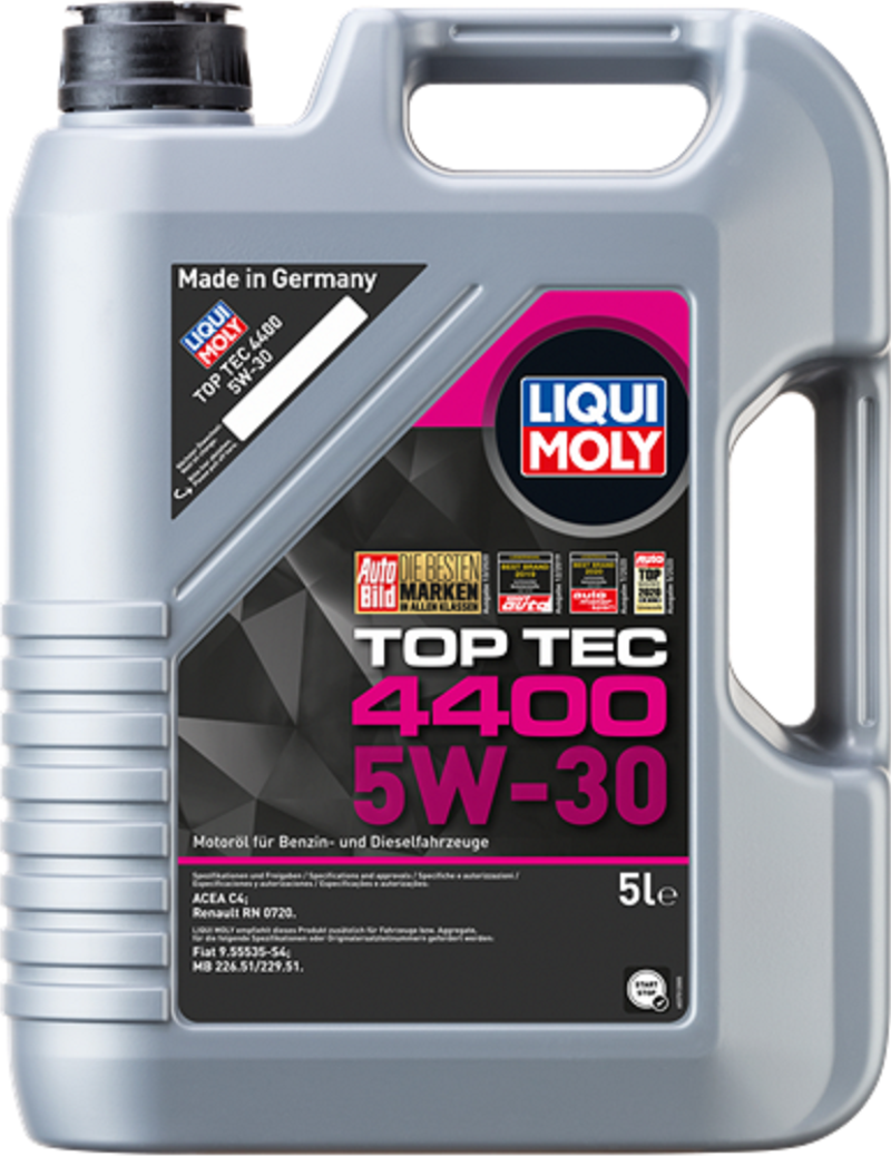 LIQUI MOLY TOP TEC 4400 5W-30 5 LİTRE MOTOR YAĞI