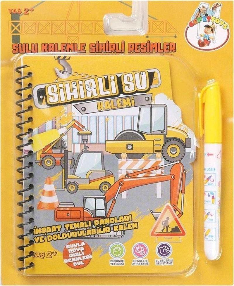 BK002 Gepettoys, Sihirli Boyama Kitabı Çeşitleri