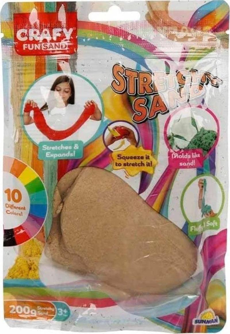 3599 Crafy Streç Oyun Kumu Naturel 200 g -Sunman