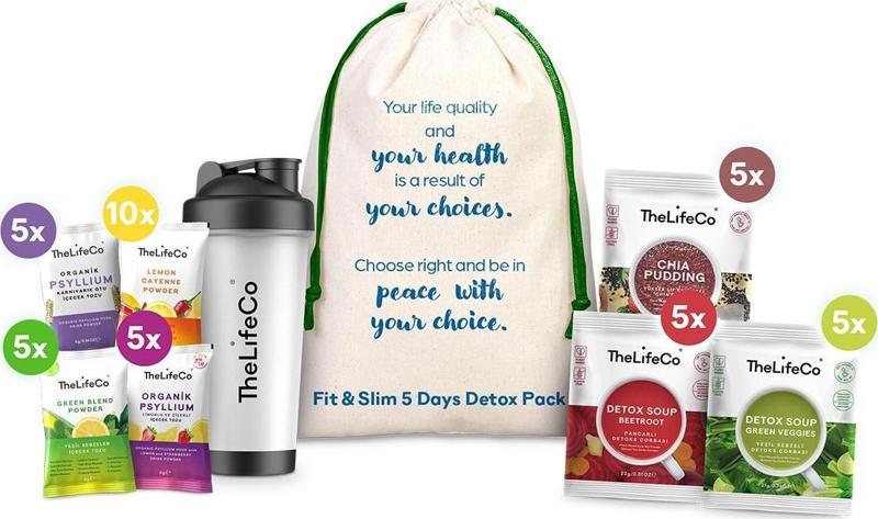 Fit& Slim 5 Günlük Detoks Paketi